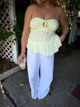 Mellow Yellow Tube Top