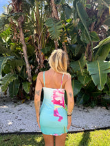 Summer Love Floral Mesh Dress