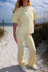 Sunny Side Yellow Stripe Set