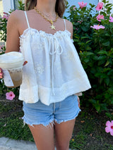 Flower Child Babydoll Top