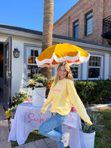 Sunhoney Florida Orange Sweatshirt - Yellow