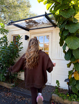 Sunhoney Signature Mockneck - Chocolate