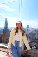 Sunhoney Girl Cardigan - Butter Yellow