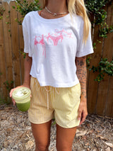 Sunhoney Summer Crop Tshirt