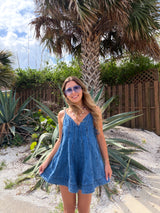 Blue Jean Baby Denim Romper