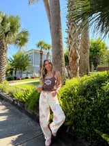 Garden Party Floral Barrel Jeans