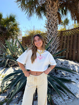 Sunhoney Summer Crop Tshirt