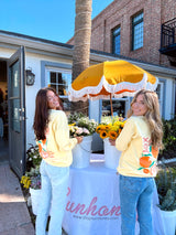 Sunhoney Florida Orange Sweatshirt - Yellow