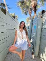 Chill Pill Striped Boxer Shorts - Blue