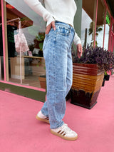 Off Duty Denim Barrel Jeans