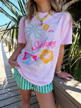 Sunhoney Endless Summer Tshirt - Pink