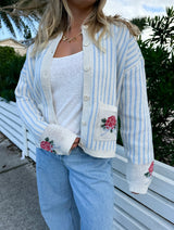 Stop And Smell The Roses Cardigan