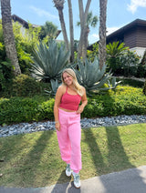 Cloud Nine Pink Sweatpants