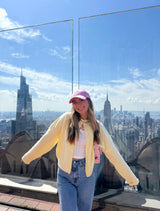 Sunhoney Girl Cardigan - Butter Yellow