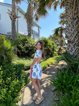 Keep It Coastal Babydoll Shell Dress