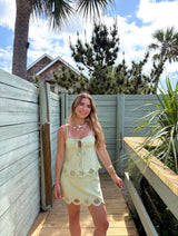 By The Sea Linen Set - Green
