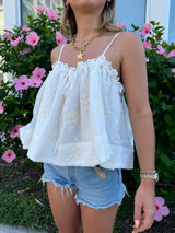 Flower Child Babydoll Top