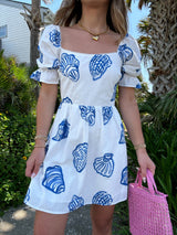 Keep It Coastal Babydoll Shell Dress