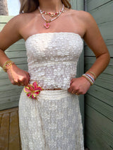 Easy Breezy Ivory Lace Set