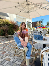 Hot Cocoa Colorblock Sweater