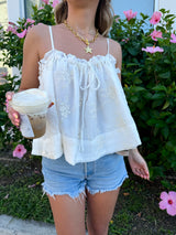 Flower Child Babydoll Top