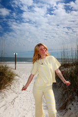 Sunny Side Yellow Stripe Set