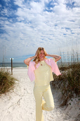 Sunny Side Yellow Stripe Set