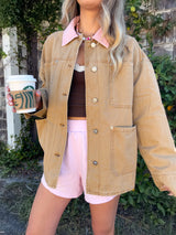 The Sunhoney Girl Barn Jacket