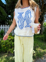 Gone Fishing Sweater Vest