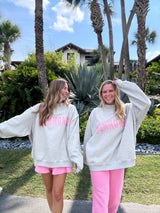 Sunhoney Signature Mockneck Sweatshirt - Grey