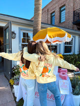 Sunhoney Florida Orange Sweatshirt - Yellow