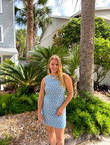 Denim Baby Eyelet Mini Dress