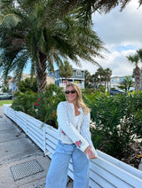 Stop And Smell The Roses Cardigan