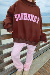 Sunhoney Signature Mockneck - Chocolate