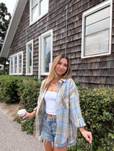 Plaid About You Flannel Button Down Top