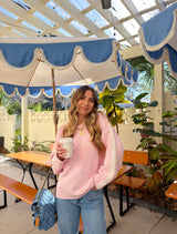 Pretty In Pink Sweater