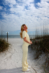 Sunny Side Yellow Stripe Set