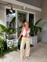 Lovergirl Eyelet Tie Top