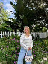 Coastal Stripes Knit Cardigan