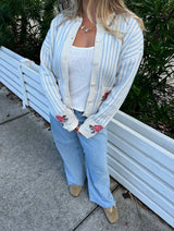 Stop And Smell The Roses Cardigan