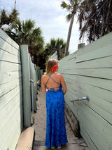 Tidal Bloom Midi Dress
