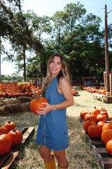 Blue Jean Baby Denim Mini Dress