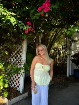 Mellow Yellow Tube Top