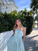 Full Bloom Floral Maxi Dress