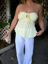 Mellow Yellow Tube Top