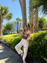 Garden Party Floral Barrel Jeans