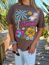 Sunhoney Endless Summer Tshirt - Brown