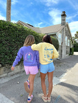 Sunhoney Beach Club Sweatshirt - Purple