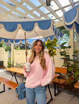 Pretty In Pink Sweater