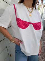 Beach Babe Bikini T-shirt - Floral